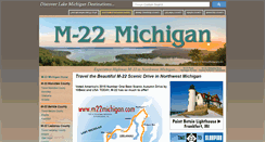 Desktop Screenshot of m22michigan.com