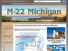 Tablet Screenshot of m22michigan.com